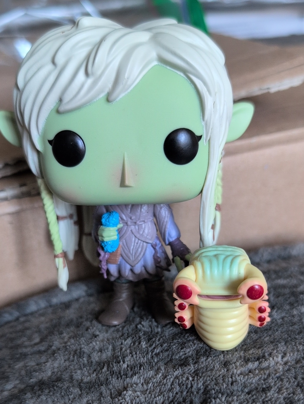 Funko Green Elf & Cream Alien Companion Vinyl Figure Set